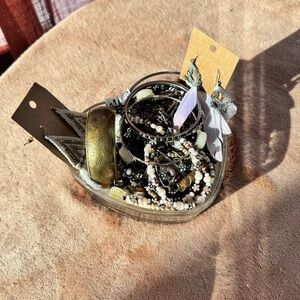 Boho Inspired Assorted Jewelry Jar ✨🌿